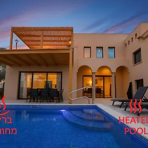 וילה רוני בריכה מחוממת Roni Heated Pool אילת